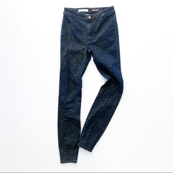 NWOT Anthro Pilcro shimmer high rise jeans - Picture 1 of 9